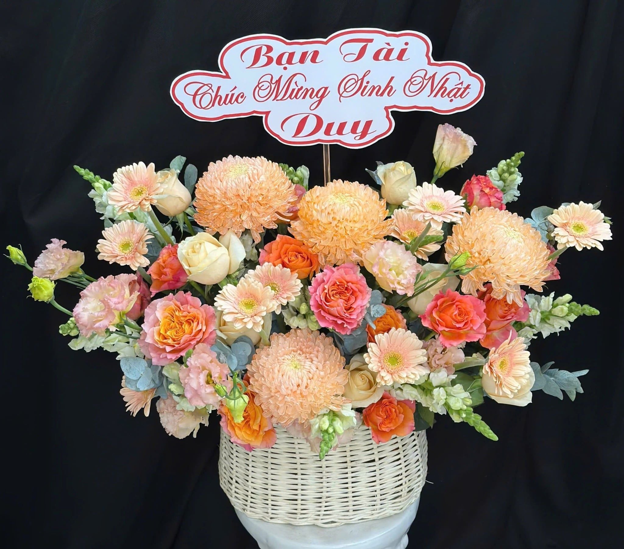  Giỏ Hoa Khúc Ca Thanh Xuân - GH10 