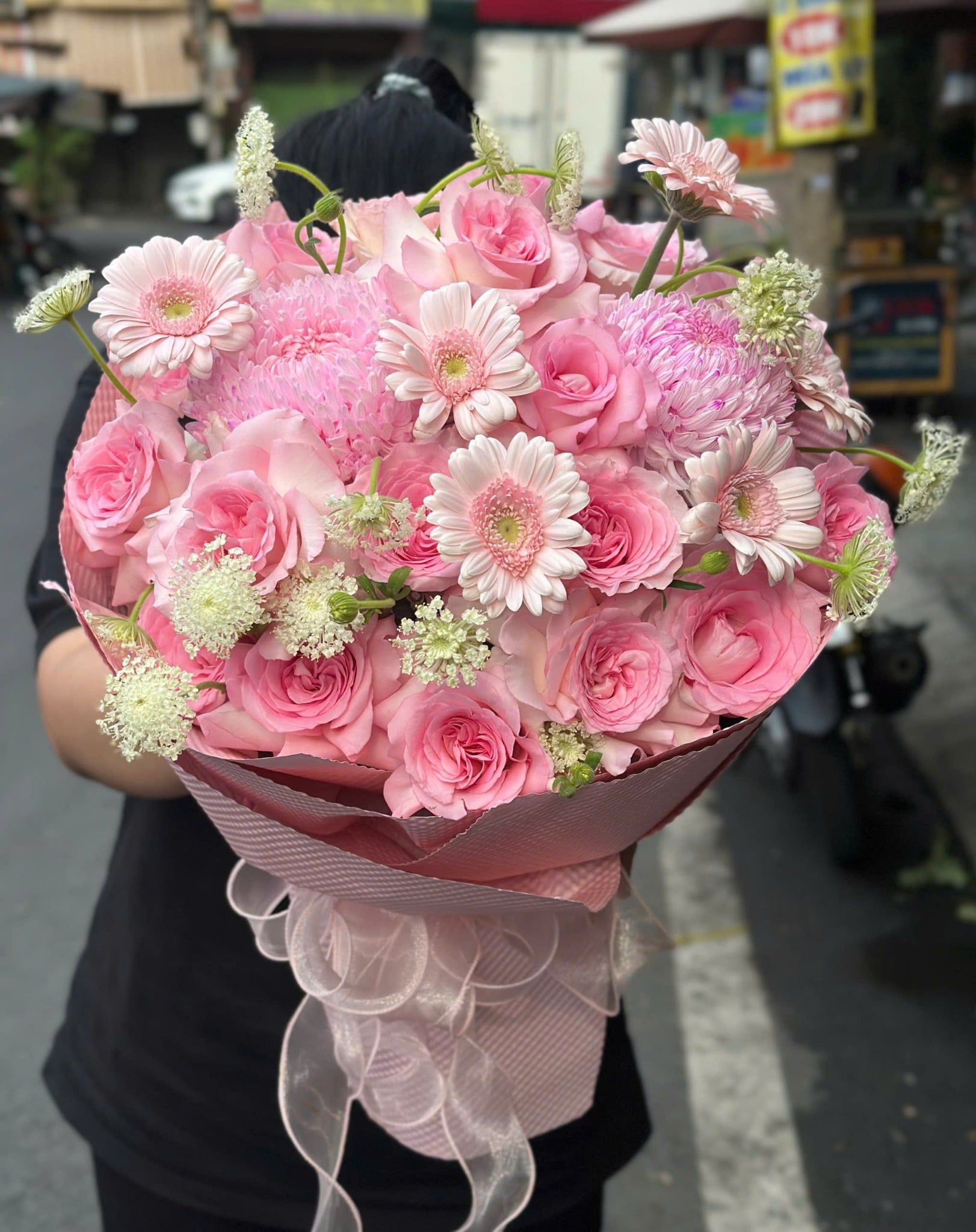  Bó Hoa Mộng Hồng Thanh Xuân - HBT44 