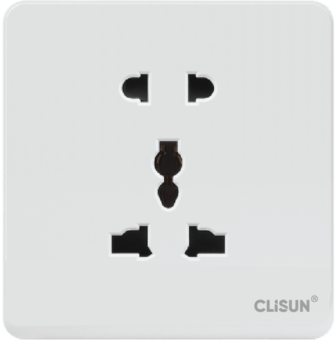 Bộ ổ cắm đôi đa năng 13A Clisun