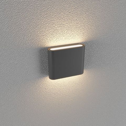 Đèn LED gắn tường ngoài trời LWA8011-S KingLED