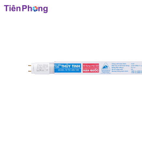 Bóng đèn LED tuýp thủy tinh T8 TT01 Rạng Đông