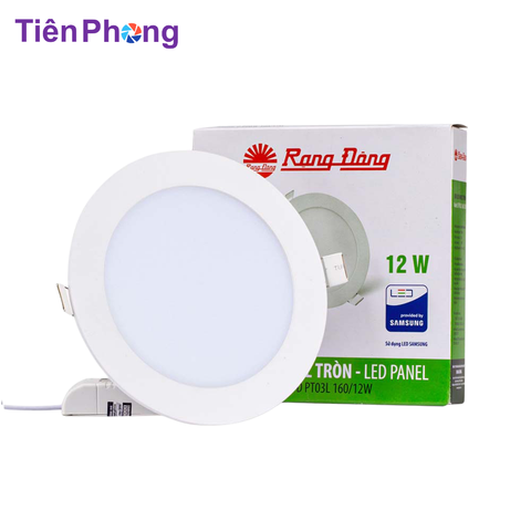 Đèn LED Panel tròn PT03 Rạng Đông