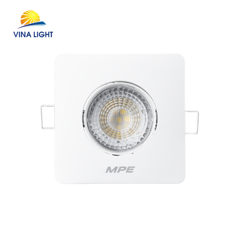 Đèn LED âm trần chiếu điểm vuông DLA2S MPE