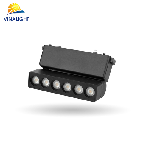 Đèn LED ray nam châm siêu mỏng chiếu rọi xoay KingLED