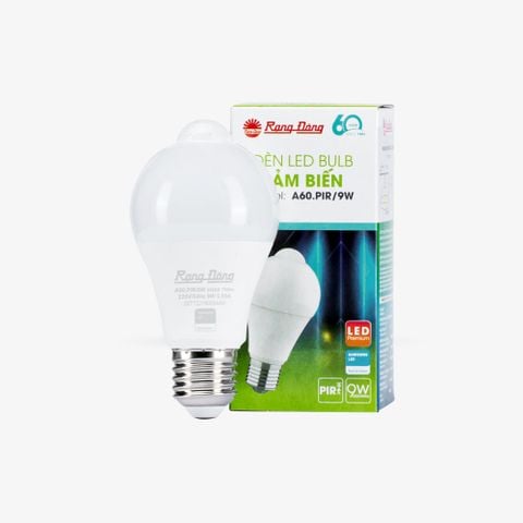 Bóng đèn LED Bulb tròn cảm biến PIR Rạng Đông