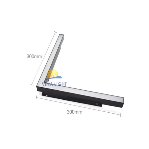 Đèn tán quang góc vuông TQGV30W-90FG Vinalight