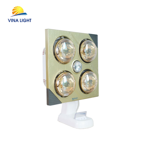 Đèn sưởi nhà tắm treo tường 4 bóng K4BG Kottmann