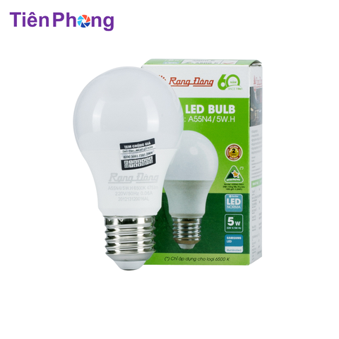Bóng đèn LED Bulb tròn nhôm nhựa Rạng Đông