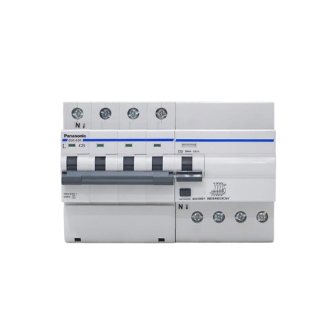 Cầu dao tự động DIN RCBO 4P4E 06kA Panasonic