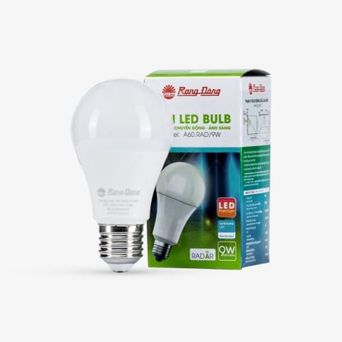 Bóng đèn LED Bulb cảm biến RADA Rạng Đông