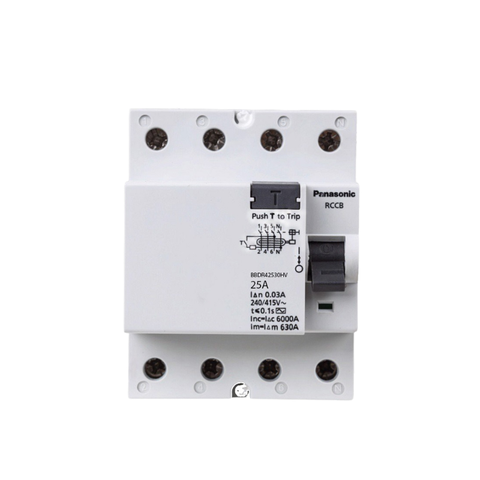 Cầu dao chống rò RCCB 4P Panasonic