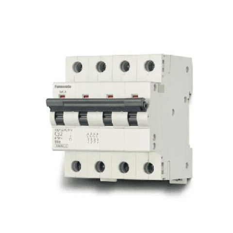Cầu dao tự động DIN MCB 4P-4E C Curve 10kA Panasonic