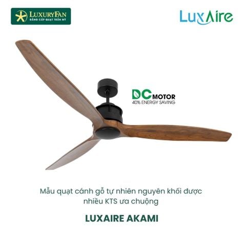 Quạt trần 3 cánh Luxaire Akami