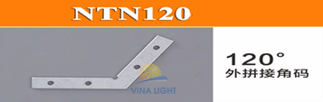 Nối thanh nhôm định hình NTN120 Vinalight