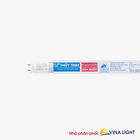 Bóng đèn LED tuýp thủy tinh T8 TT01 Rạng Đông