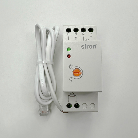 Cảm biến ánh sáng lắp tủ điện mắt rời 20A IP65 Siron SR-LS533