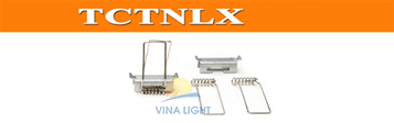 Tai cài thanh nhôm lò xo TCTNLX Vinalight