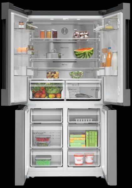 Tủ lạnh Side by side Bosch KFN96APEAG - Series 4 605L