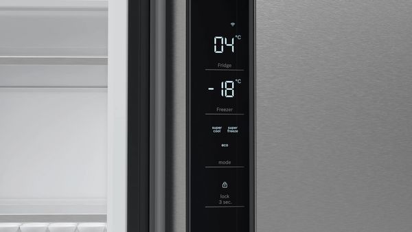 Tủ lạnh Side by side Bosch KFN96APEAG - Series 4 605L