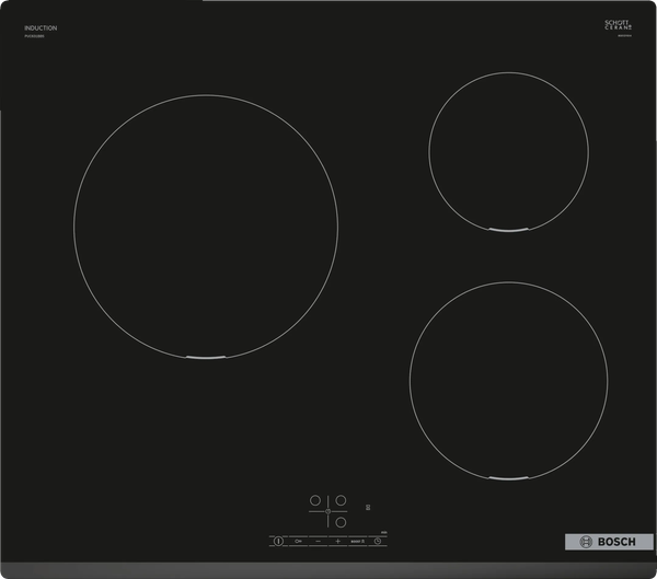 Bếp từ Bosch 3 vùng nấu PUC631BB5E - Series 4 (60cm)