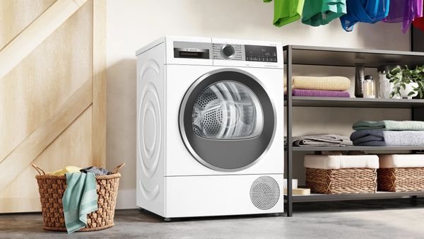 Máy sấy bơm nhiệt Bosch WQG24570SG 9kg - Series 6
