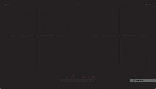 Bếp từ Bosch 2 vùng nấu PPI8256EVN - Series 6 (78cm)