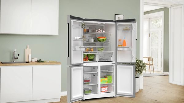 Tủ lạnh Side by side Bosch KFN96APEAG - Series 4 605L
