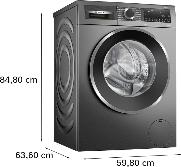 Máy giặt cửa trước Bosch WGG24401SG 9kg - Series 6