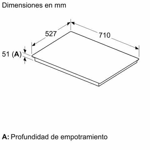 Bếp Từ Bosch 3 Vùng Nấu PID775HC1E - Series 6 (70cm)