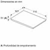 Bếp Từ Bosch 3 Vùng Nấu PID775HC1E - Series 6 (70cm)