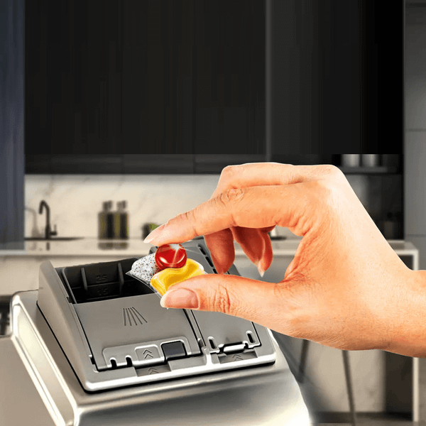 Viên rửa chén chanh Finish Quantum 64 viên