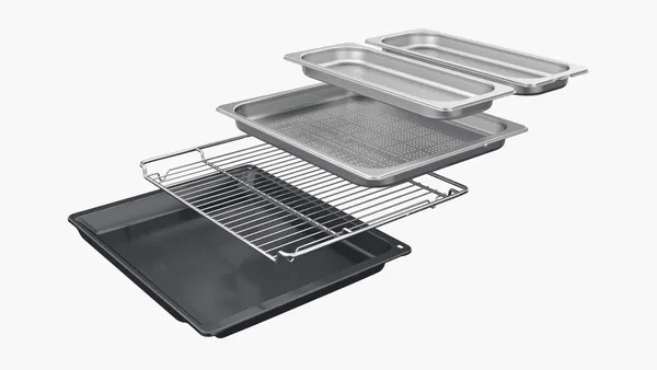 Lò nướng âm tủ kết hợp hấp Bosch CSG7364B1 - Series 8 - 47L