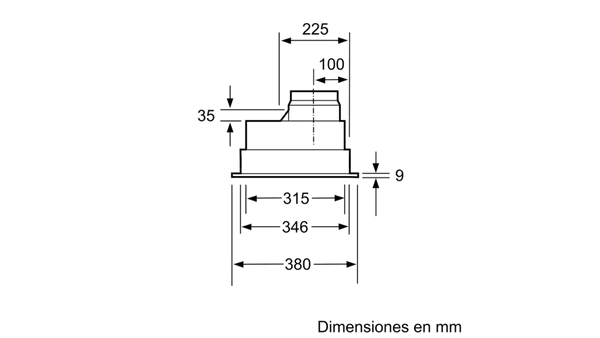 Máy hút mùi âm tủ Bosch DHL755BL - Series 4 (70cm)