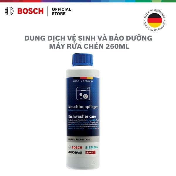 Dung dich vệ sinh và bảo dưỡng máy rửa chén Bosch 250ml