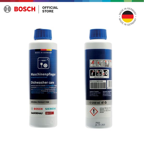 Dung dich vệ sinh và bảo dưỡng máy rửa chén Bosch 250ml