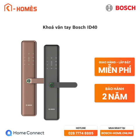 Khoá vân tay Bosch ID40
