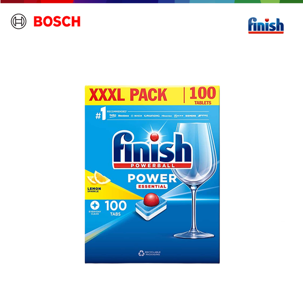 Viên rửa bát chanh Finish Power Essential All in 1 100 viên
