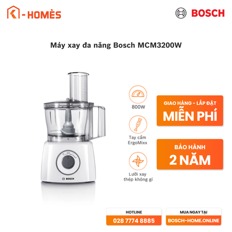 Máy xay đa năng Bosch MCM3200W - 800W