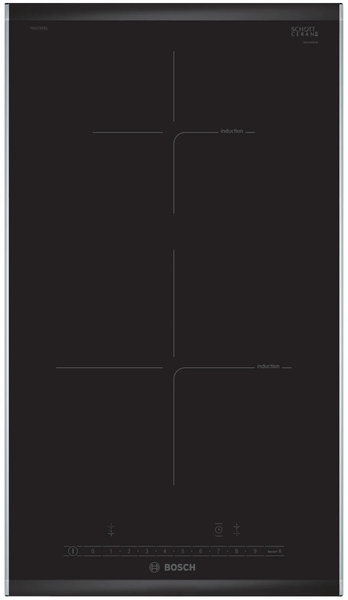 Bếp từ Domino Bosch 2 vùng nấu PIB375FB1E - Series 6 (30cm)