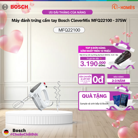 Máy đánh trứng Bosch MFQ22100 - 375 W