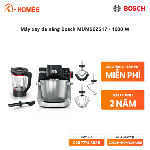 Máy xay đa năng Bosch MUMS6ZS17 - 1600 W