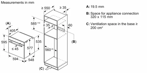 [PRE-ORDER 10/04] Lò nướng âm tủ kết hợp vi sóng Bosch HMG778NB1 - Series 8 - 67L