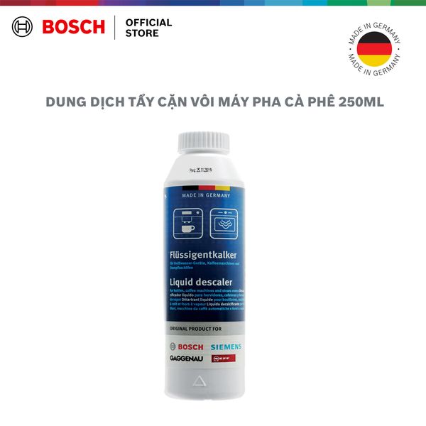 Dung dịch tẩy cặn vôi máy pha cà phê 250ml