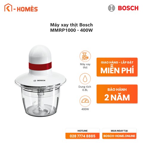 Máy xay thịt Bosch MMRP1000 - 400W