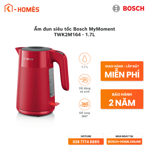 Ấm đun siêu tốc Bosch MyMoment TWK2M164 - 1.7L