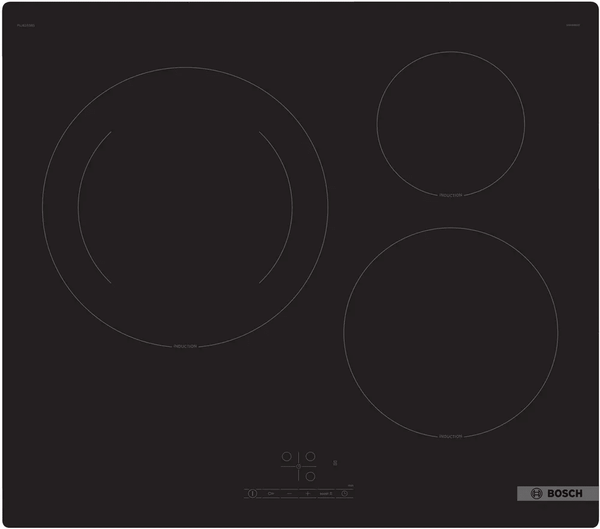 Bếp từ Bosch 3 vùng nấu PUJ61RBB5E - Series 4 (60cm)