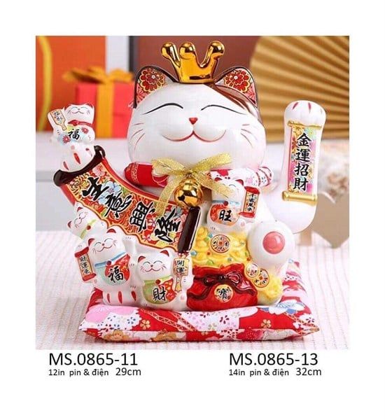  Mèo Thần Tài 32cm 