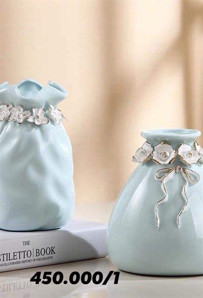  Bình Hoa Mai Viền Cổ 