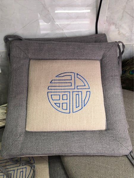  Đệm ngồi xám,xanh 