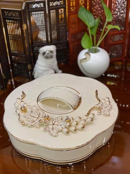  Hộp Mứt Tròn Chùm Nho 